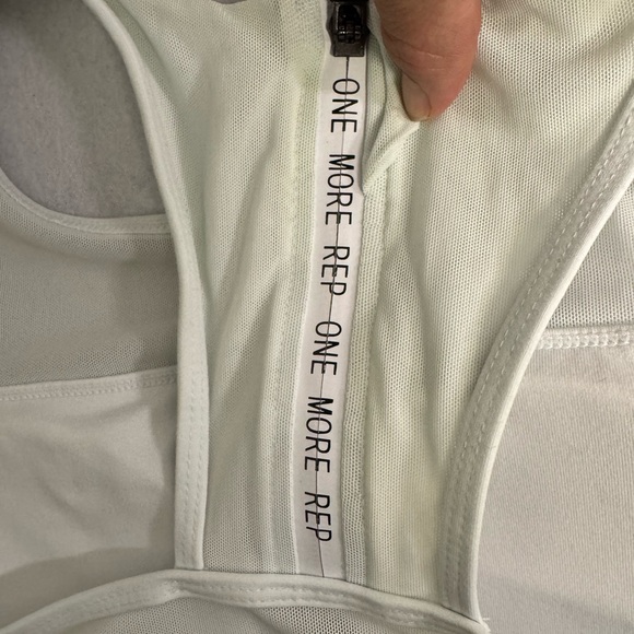 ZYIA Active Medium Sports Bra Front Zip “One More Rep” Racerback - Picture 3 of 5